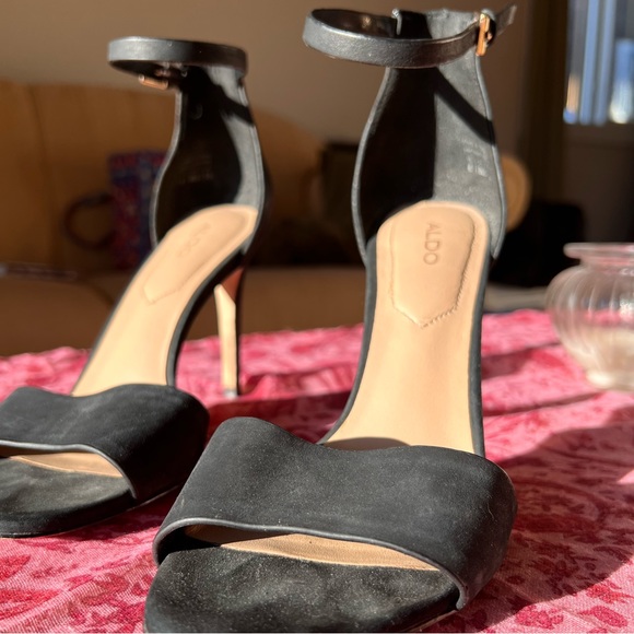 Aldo black heels. Worn - Picture 5 of 5